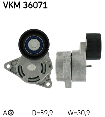 SKF Spannrolle, Keilrippenriemen VKM 36071
